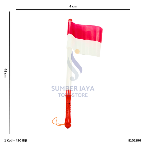 [8101196] LIGHT STICK MERAH PUTIH SH 196
