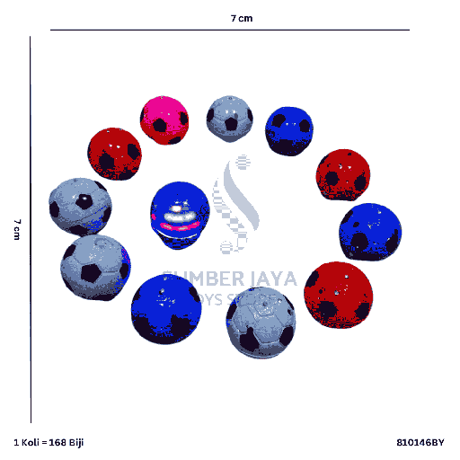 [810146BY] FLASHING TOP BALL BY 46