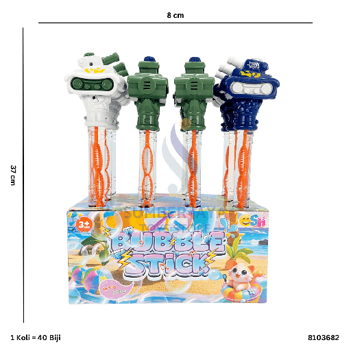 [8103682] BUBBLE STICK TANK BERSUARA SH 682