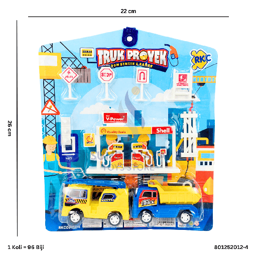 [801252012-4] TRUCK PROYEK SET 2012-4