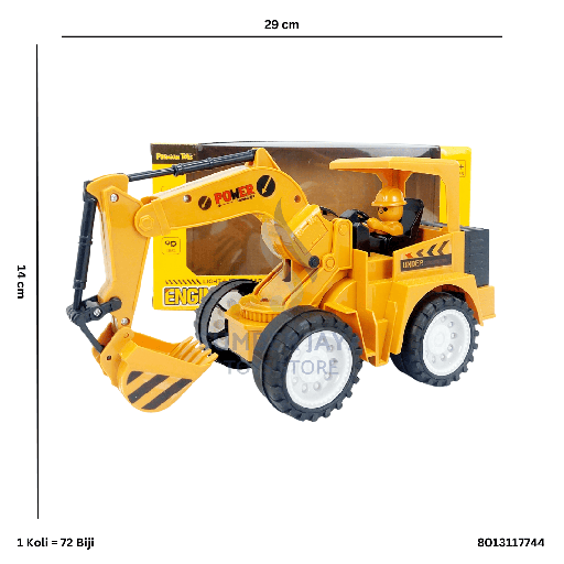 [8013117744] B/O CAR ENGINEERING VEHICLE 17744