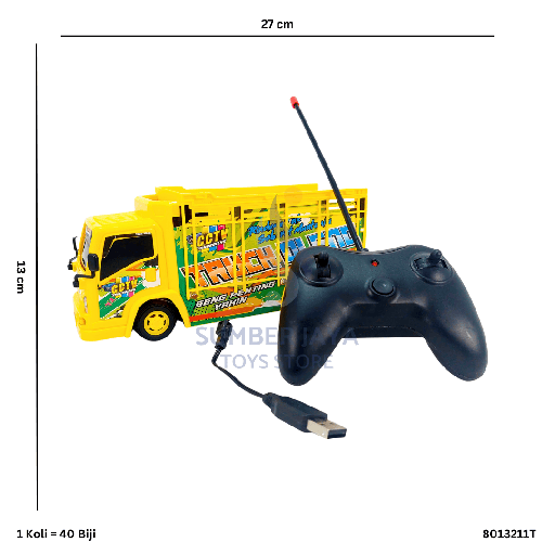 [8013211T] R/C MINI TRUCK CANTER JSP T-11