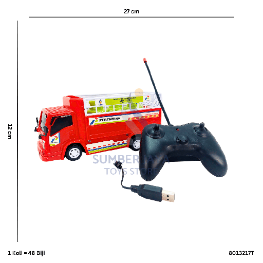 [8013217T] R/C MINI TRUCK OLENG PERTAMINA JSP T-17