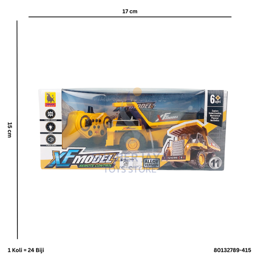 [80132789-415] R/C DUMP TRUCK 789-415A