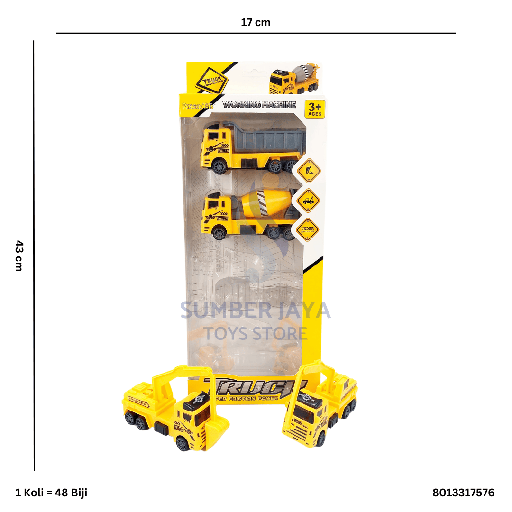 [8013317576] TRUCK CONTRUCTION 4PCS 17576