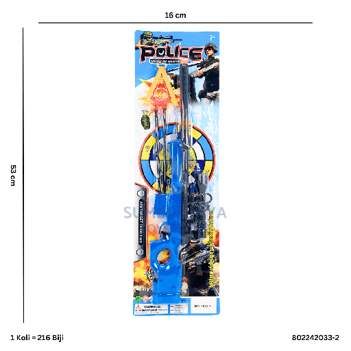 [802242033-2] GUN PLAY POLICE 2033-2
