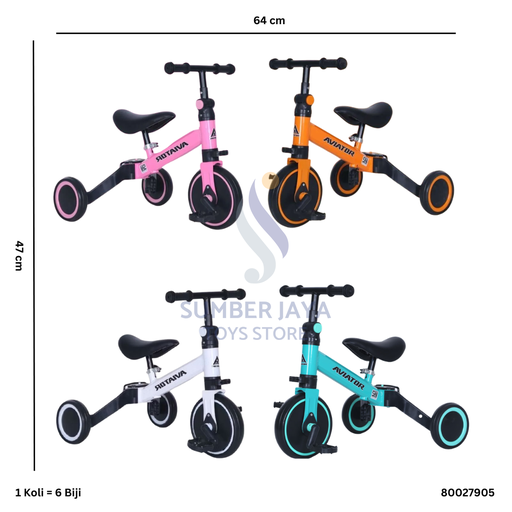 [80027905] BALANCE BIKE AVIATOR AT-7905