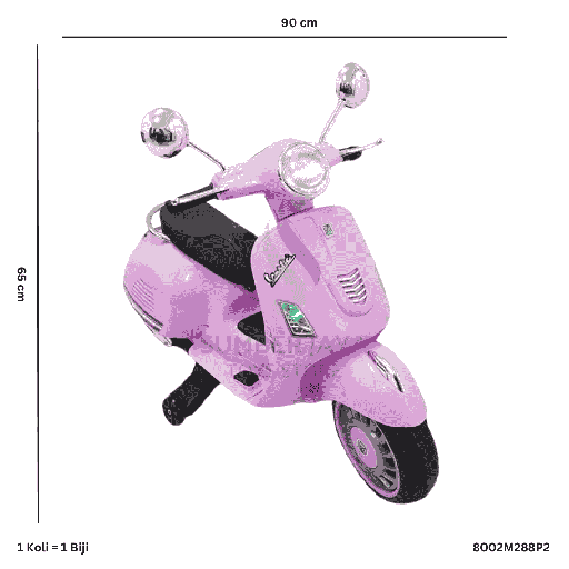 [8002M288P2] MTR AKI VESTIC M288P2 PINK