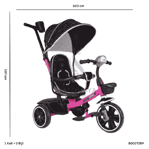[8002T25P] TRICYCLE IORA T25 PINK