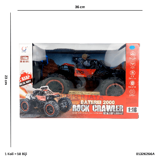 [01326266A] R/C ROCK CRAWLER ASAP 6266A