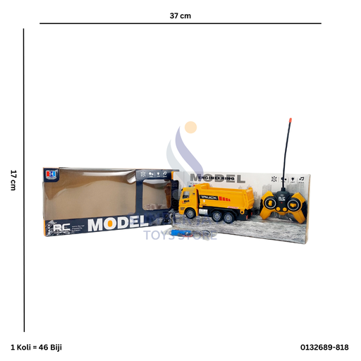 [0132689-818] R/C DUMP TRUCK MODEL 689-818