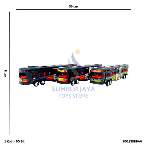 [80113889AV] BUS SAFARI AVANGERS 889-AV