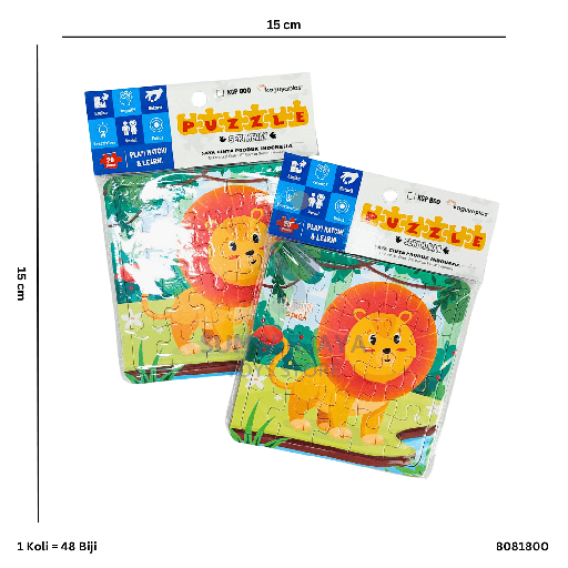 [8081800] PUZZLE KERTAS KGP 800