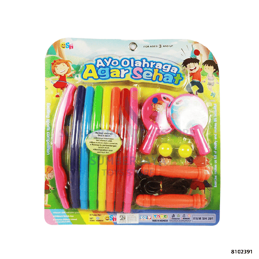 [8102391] MAINAN OLAHRAGA  ANAK SET 391