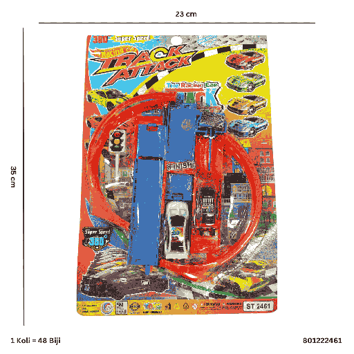 [801222461] TRACK RACING SET 2461