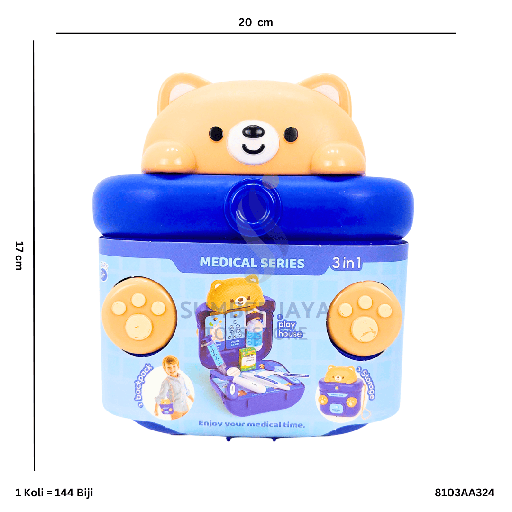 [8103AA324] BEAR MEDICAL SET 3IN1 AA324
