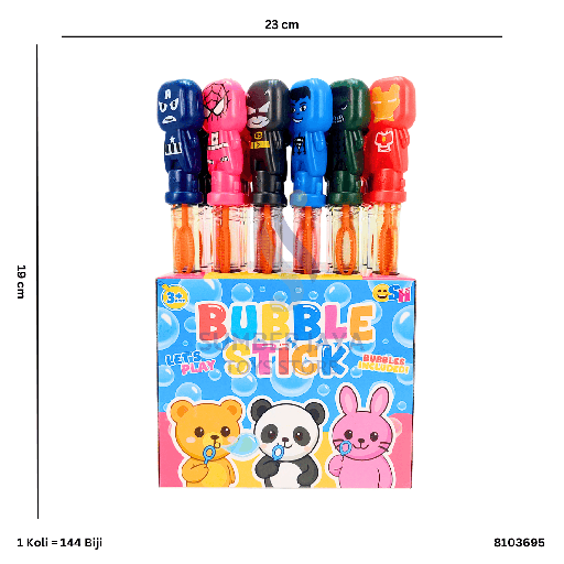 [8103695] BUBBLE STICK AMAZING HERO SH695