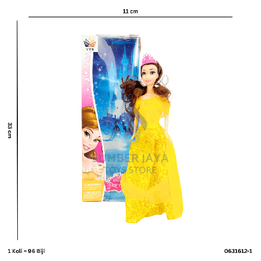 [0631612-1] FASHION DOLL 1612-1