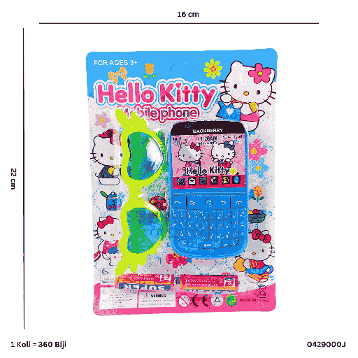 [0429000J] HANDPHONE B/O + KACAMATA 9000J