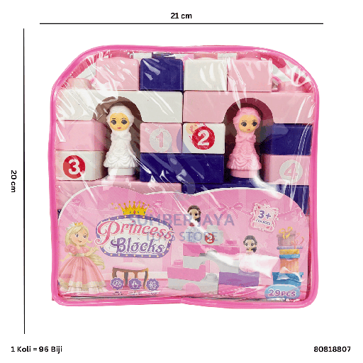 [80818807] PRINCESS BLOCK BAG 8807