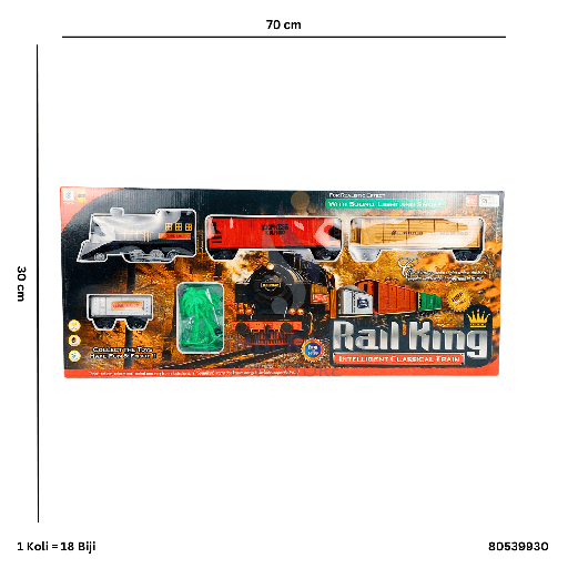 [80539930] RAILKING GERBONG CONTAINER 9930