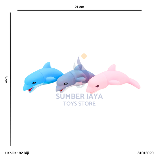 [81012029] SCREAMNG BIG FUNNY DOLPHIN 2029