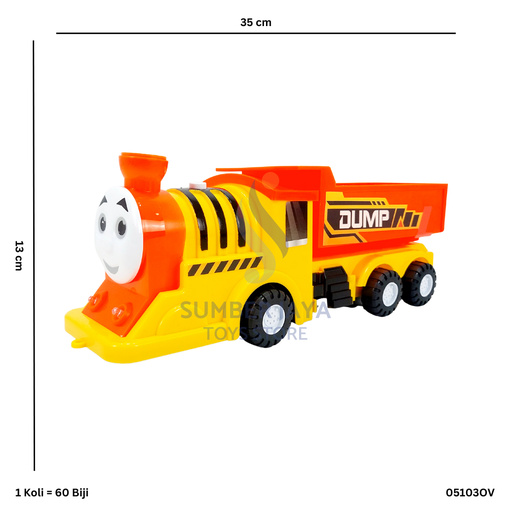 [05103OV] TRUCK TRAIN DUMP B/O OV 03