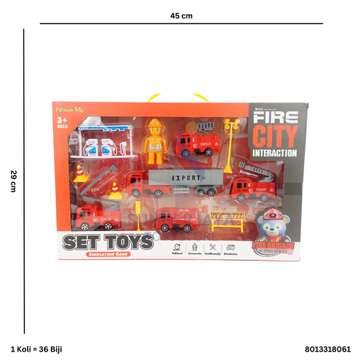 [8013318061] TOYS TRUCK SET 18061