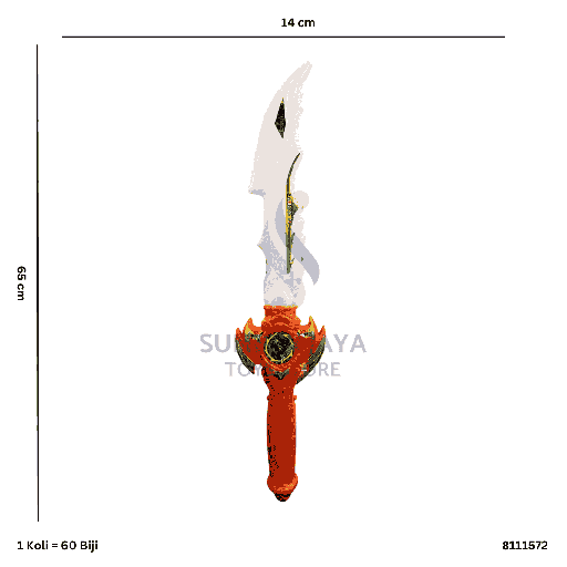 [8111572] PEDANG GOLOK KTG 572