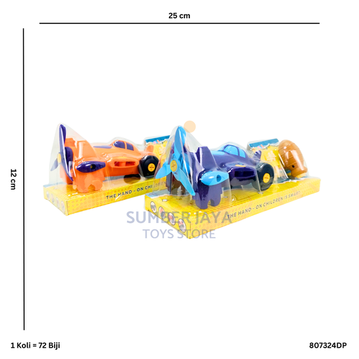 [807324DP] RETRO AIRPLANE MIKA 24DP