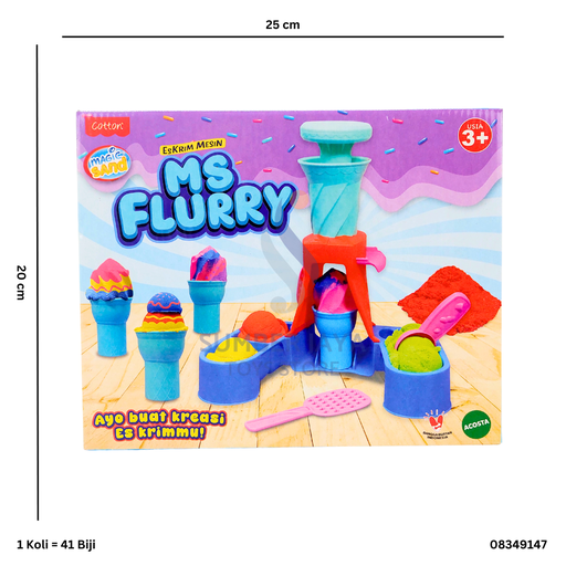 [08349147] MAGIC SAND ES KRIM MESIN MC FLURRY 49147