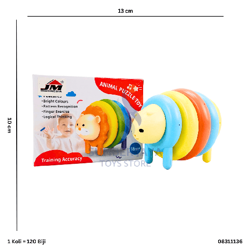 [08311136] ANIMAL PUZZLE TOYS 11136