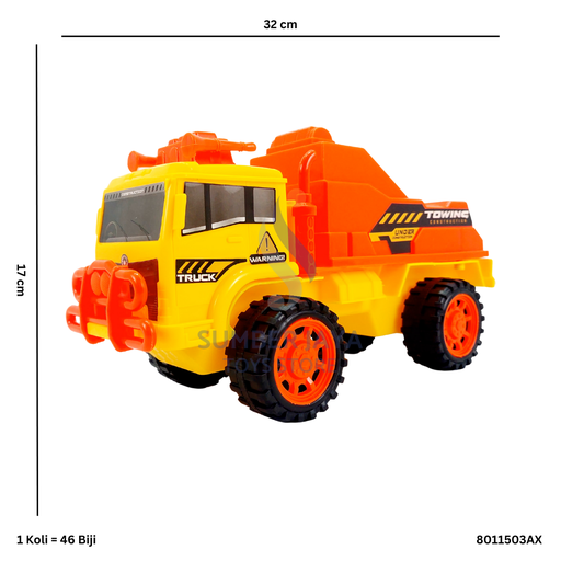 [8011503AX] TRUCK DEREK YELLOW ORANGE 03 AX