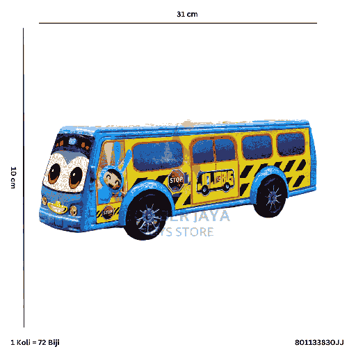 [801133830JJ] JOJO BUS LARGE 3830JJ