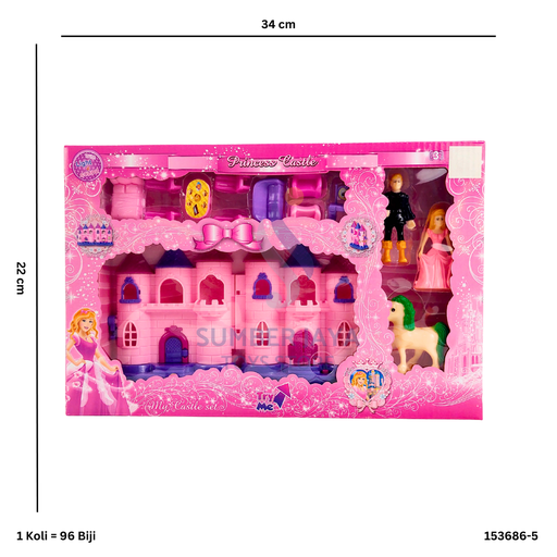 [153686-5] PRINCESS CASTLE K686-5