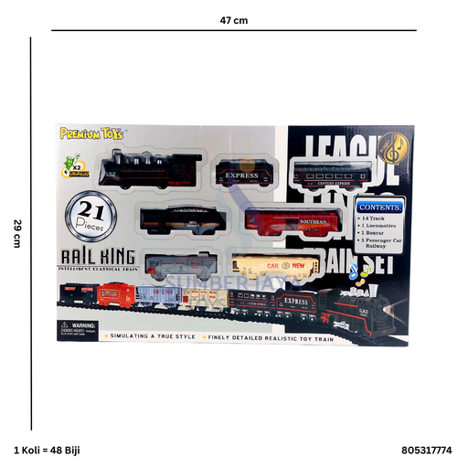 [805317774] B/O TRAIN RAILWAY 17774