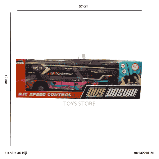 [8013220DM] BUS BASURI R/C DM 20