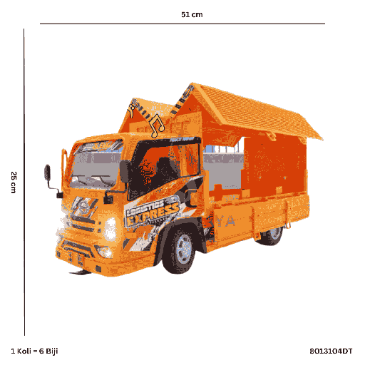 [8013104DT] TRUCK WING BOX DT 04