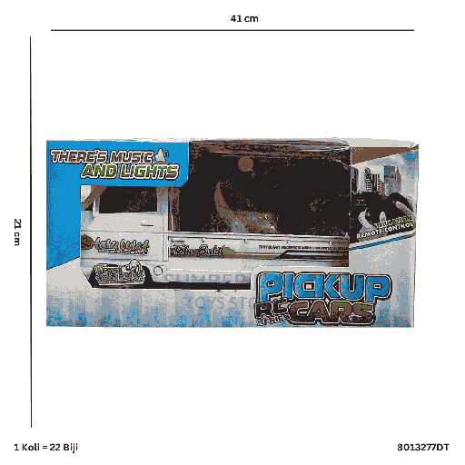 [8013277DT] R/C PICK UP L300 TAHU BULAT DT 77