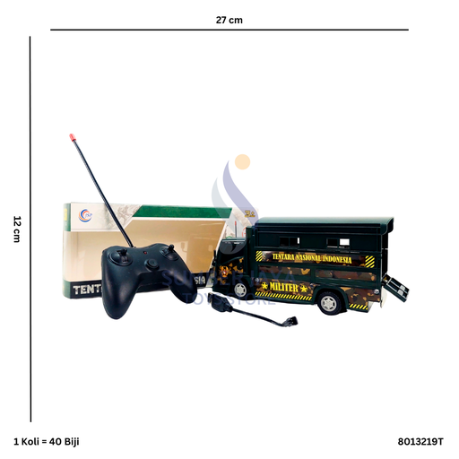 [8013219T] MINI TRUCK MILITER HOREG R/C 19 T