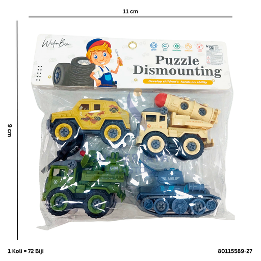 [80115589-27] DIY ARMY VEHICLE 589-27D