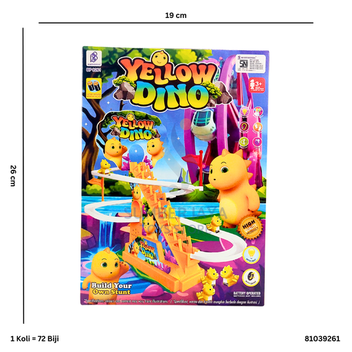 [81039261] SMALL PLAYGROUND YELLOW DINO 9261