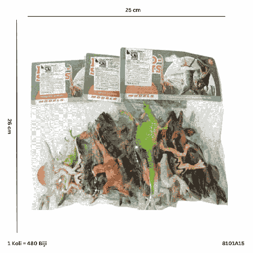 [8101A15] DINOSAURUS ANIMAL A15