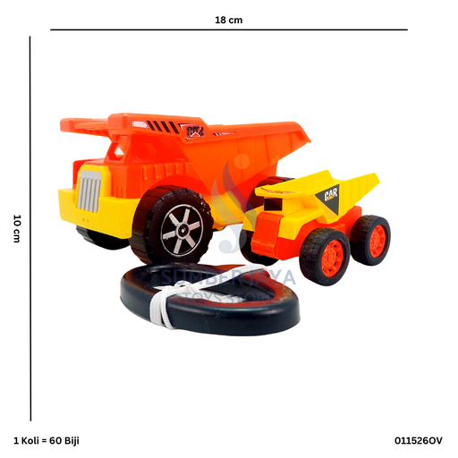 [011526OV] MINI BUILDING DUMP + SMALL TRUCK OV 26