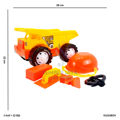 [011538OV] BIG BUILDING DUMP + CONS SAND TOYS OV 38