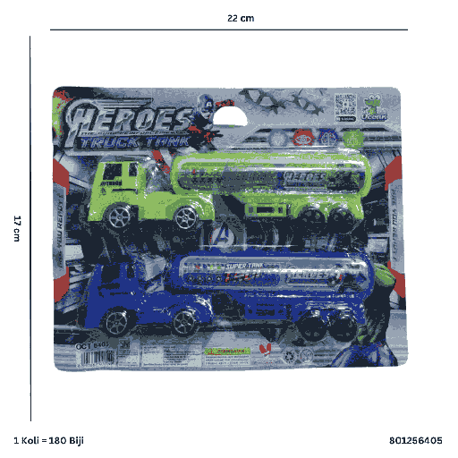 [801256405] HEROES TRUCK TANK 6405