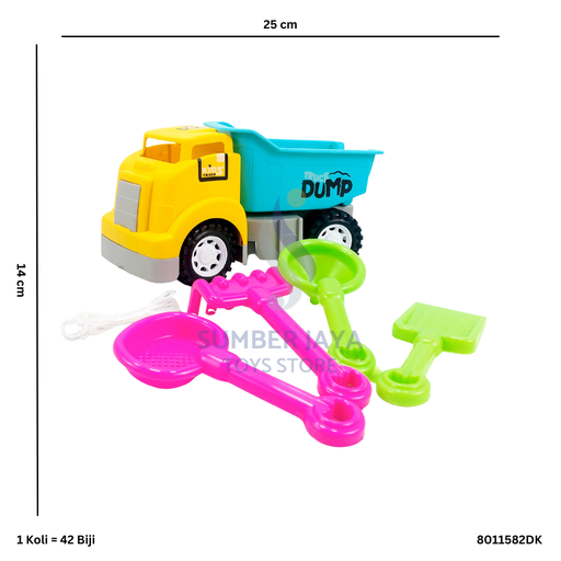 [8011582DK] SAND TRUCK DUMP + SEKOP DK 82