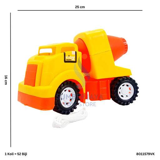 [8011579VK] SAND TRUCK MIXER + SCOOP KTG VK 79