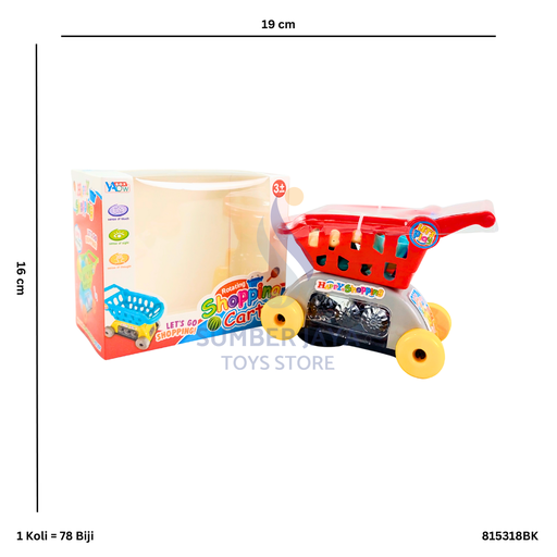 [815318BK] TROLLY BELANJA ISI SATE BK 18