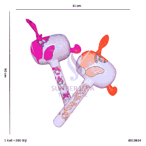 [8513934] PALU KEPALA MY MELODY 934